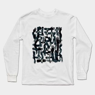 dark hands Long Sleeve T-Shirt